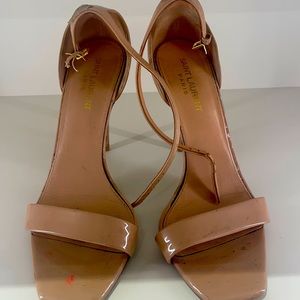 Saint Laurent nude heels size 8 worn